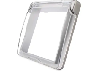 CLEAR COVER IP66 FOR 3X3 WIRING ACCESSORIES