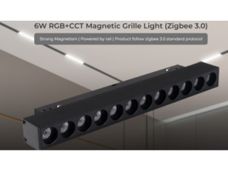 MAGNETIC GRILLE LIGHT RGB+CCT 6W 48V DC (Zigbee 3.0)