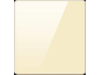 BLANK COVER 3X3 TEMPERED GLASS GLOSS CHAMPAGNE GOLD